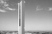 世界一の高さを誇る新研究塔の完成イメージ