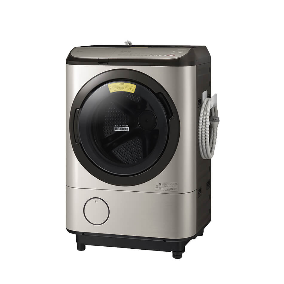 ［2］ドラム式洗濯乾燥機「ヒートリサイクル 風アイロン ビッグドラム」BD-NX120E（N）