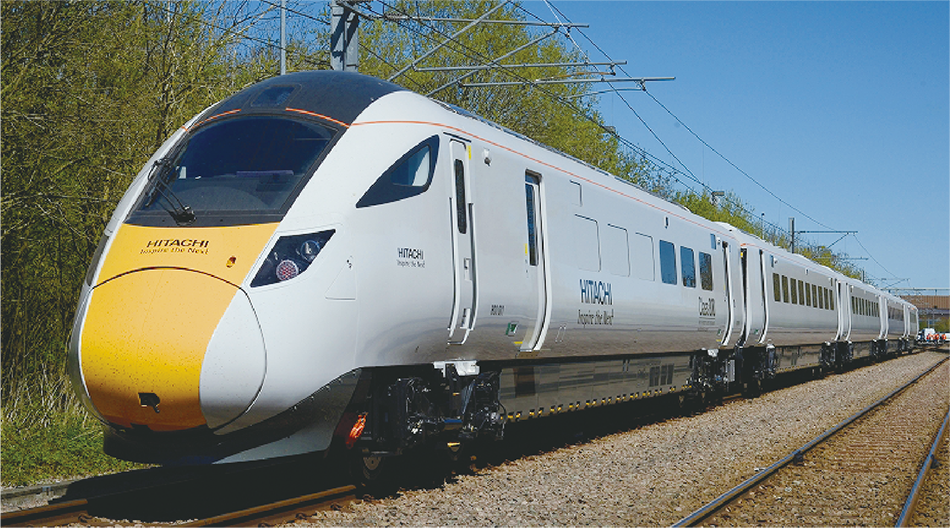 英国都市間高速鉄道計画（IEP）車両発送開始