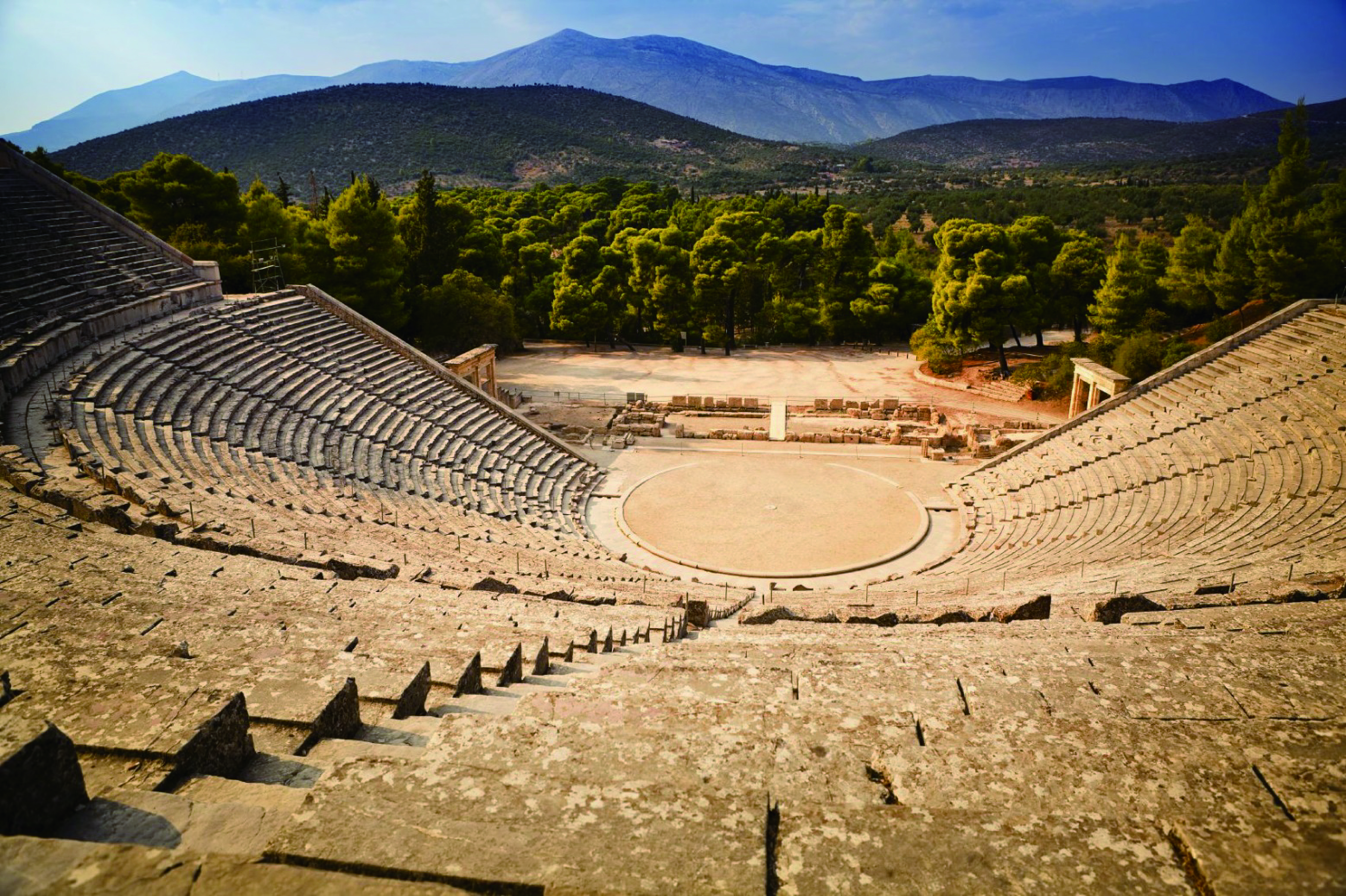 図1｜ギリシャ・エピダウロスの古代劇場