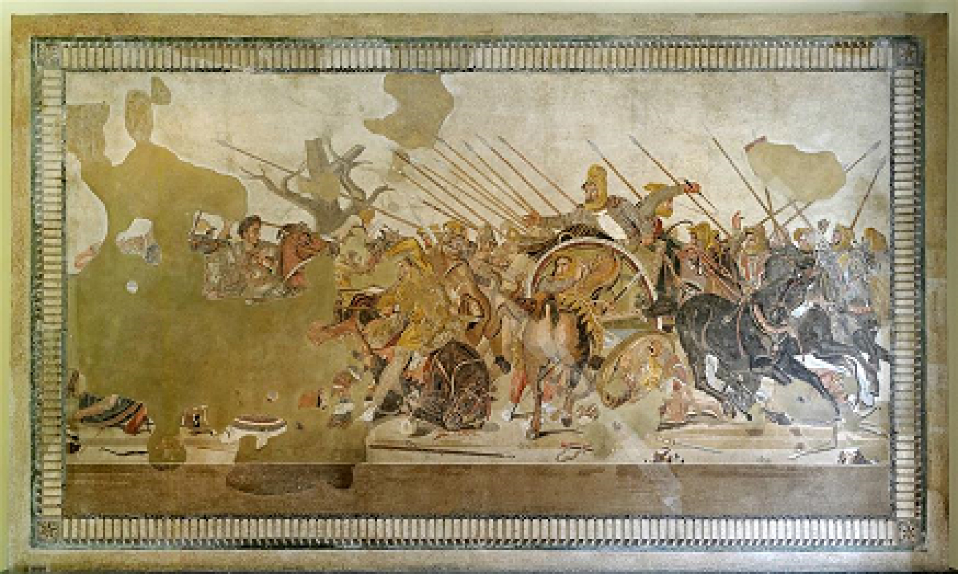 図6｜ローマ時代に模写されたモザイク画
