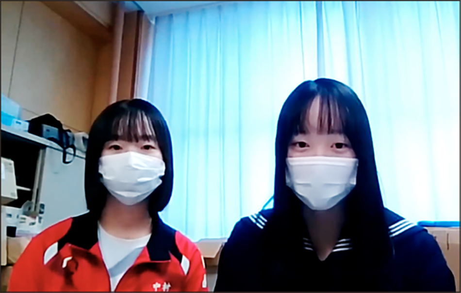 Presentation by Teams from Sapporo Keisei High School and Honbetsu High School